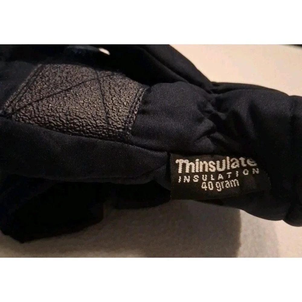 Thinsulate Boys Insulation Gloves 40 gram‎ Navy Blue Size 2-4